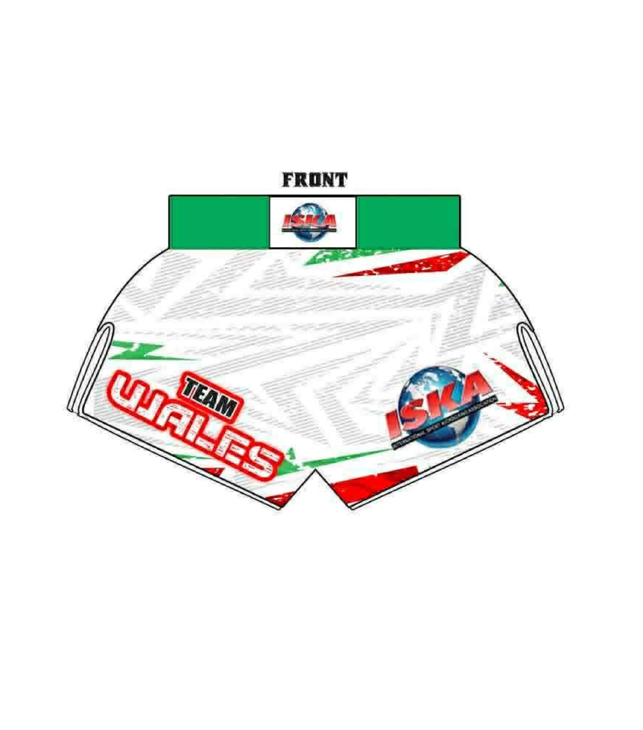 ISKA Uniforms 2026_wales short front 2026 ISKA Wales Shorts – 2026 - Image 1